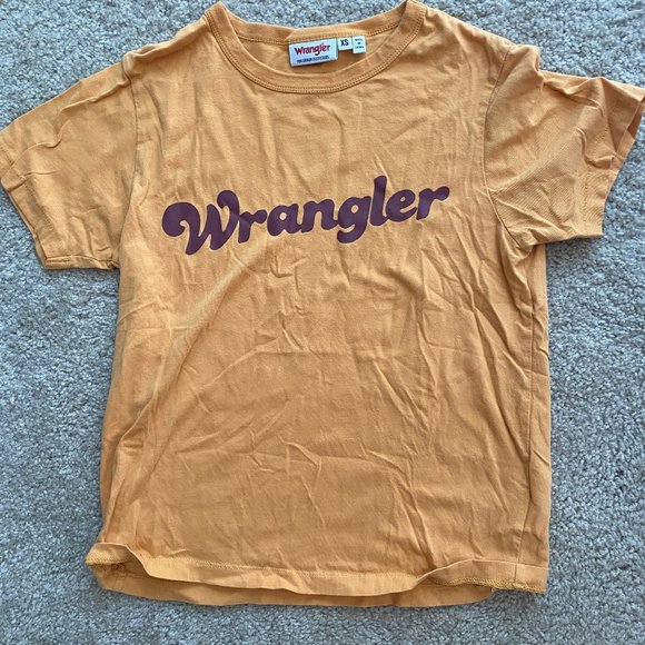 Wrangler Tops - Wrangler T-Shirt - Yellow